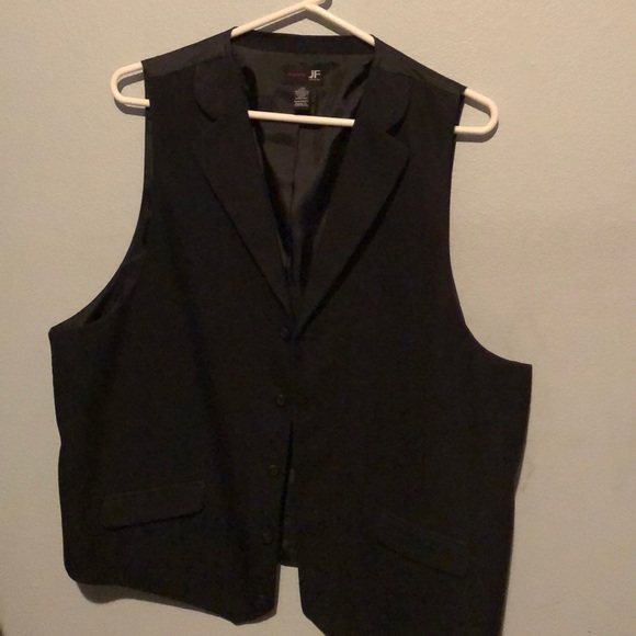 Modern Fit L/G exquisite black Vest - Picture 1 of 1